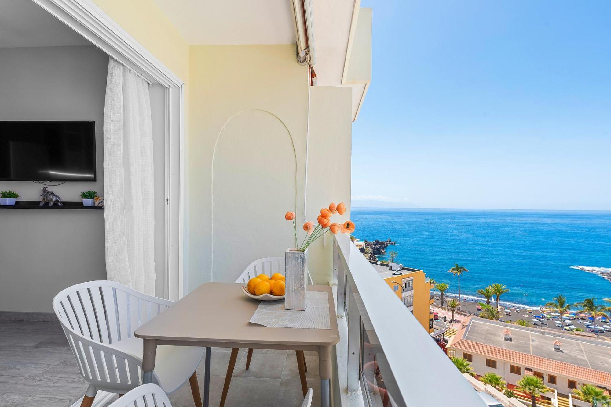 Ocean View Arenas Negras, Newly Renovated Lejlighed Puerto de Santiago  Eksteriør billede